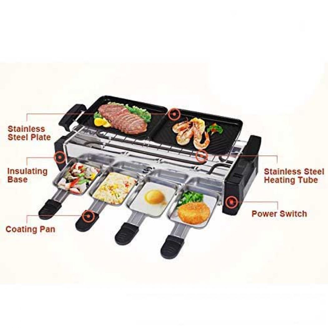 Electric Smokeless Grill And Tandoor Barbecue